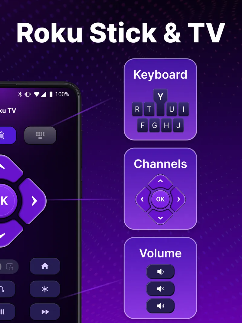 TV Remote control for Roku TV screenshot 3
