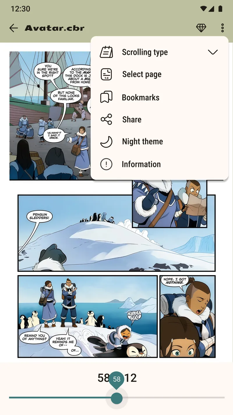 Comic Book Reader (cbz/cbr) screenshot 2