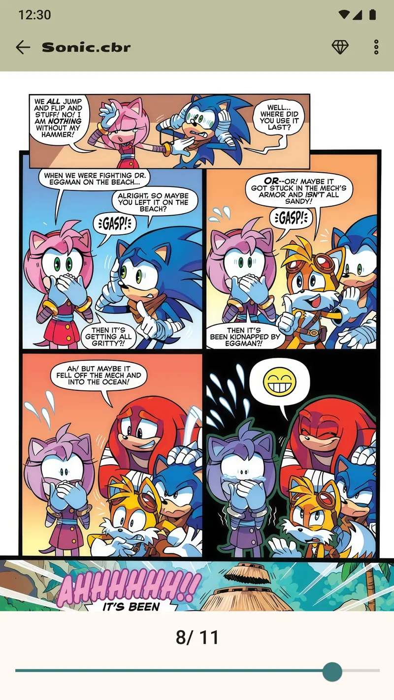 Comic Book Reader (cbz/cbr) screenshot 4