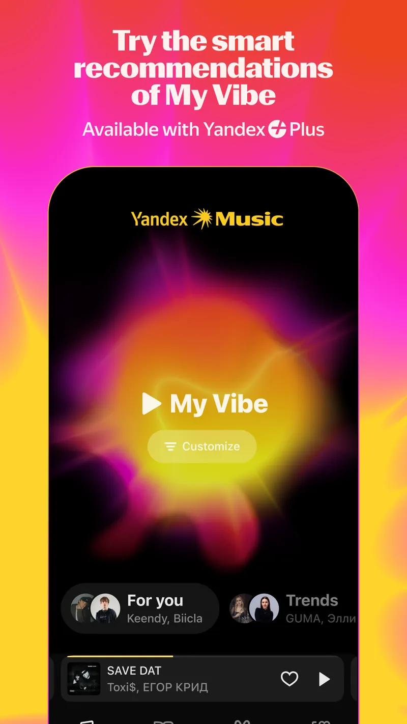Yandex Music, Books & Podcasts screenshot 1