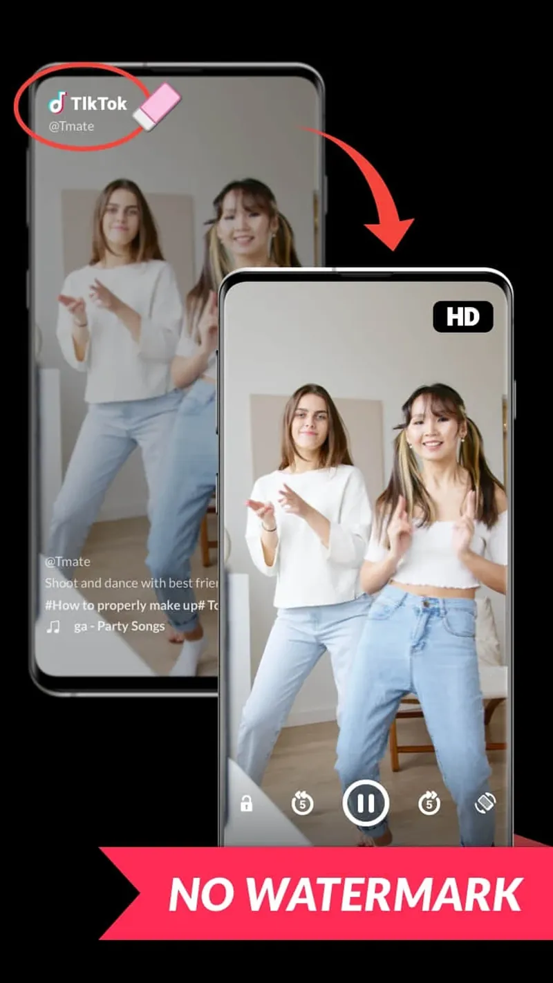 Video Downloader No Watermark screenshot 2