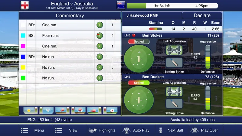 Cricket Captain 2023 screenshot 1