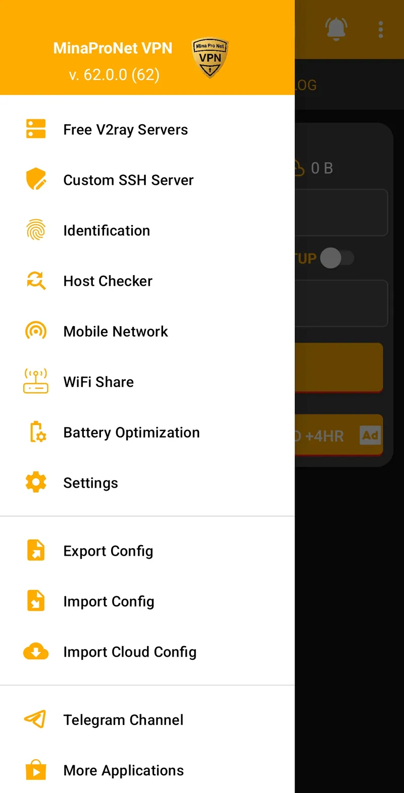 MinaProNet - AIO Tunnel VPN screenshot 5