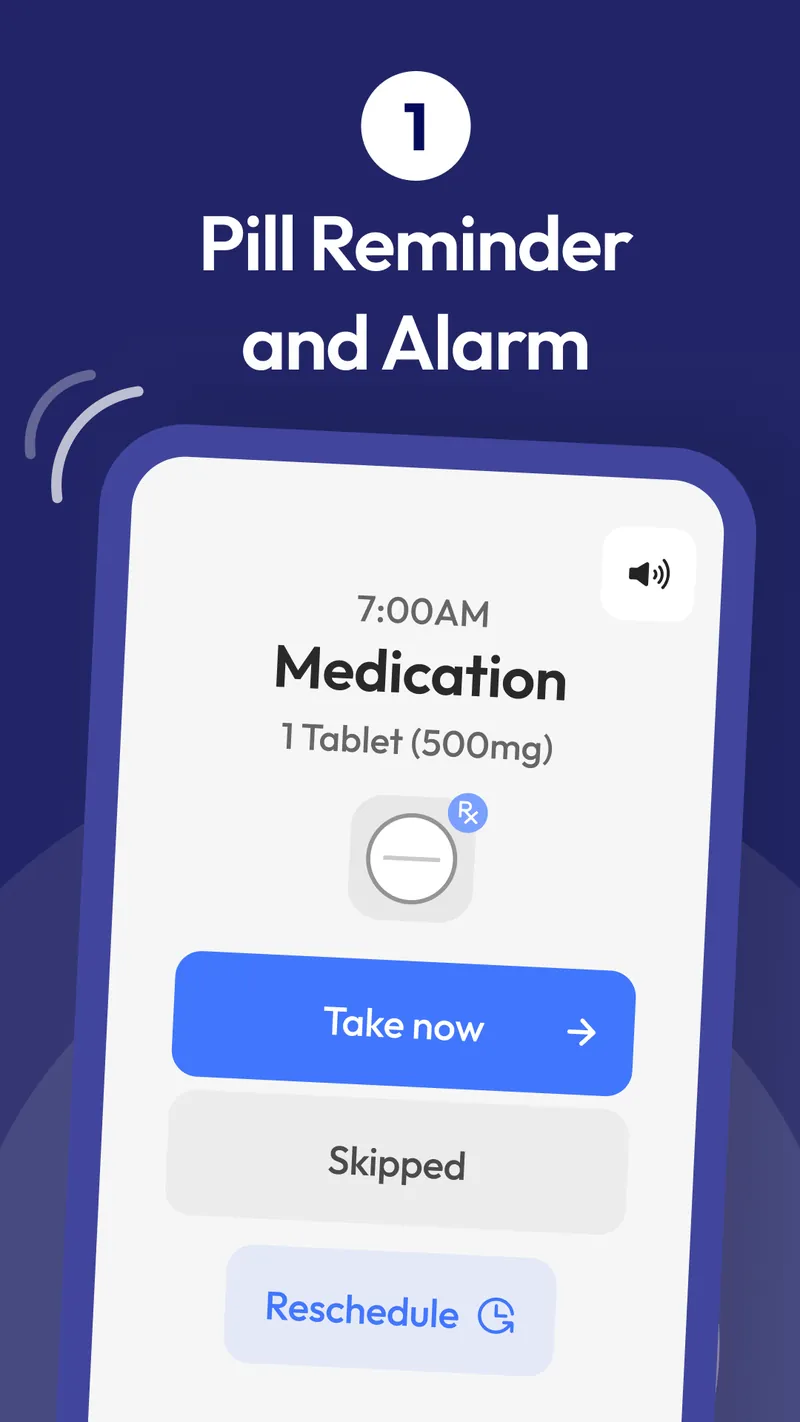 Pill Reminder & Health Tracker screenshot 2